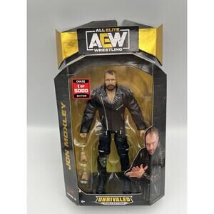 AEW Chase Jon Moxley Action Figure Series 12 1 of 5000 Rare Limited